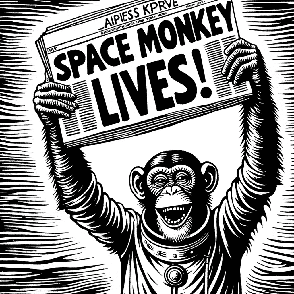 Space Monkey Lives! - Cape Odd