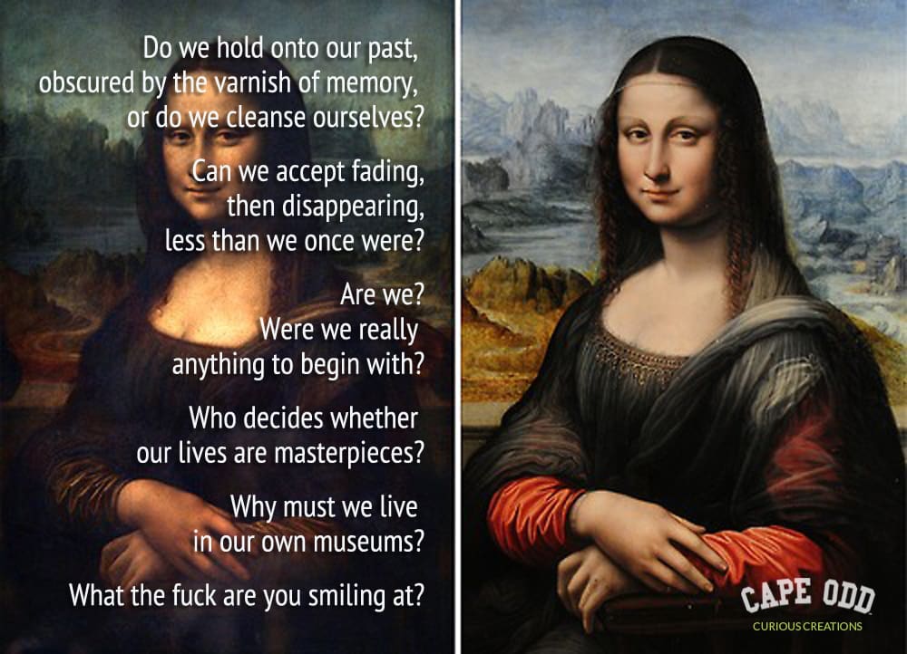 Mona Lisa Thoughts - Cape Odd